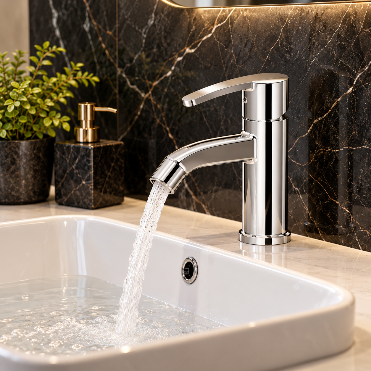 Sonet MARVEL-330531, single lever basin mixer (view 2)